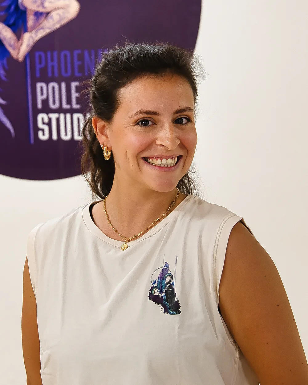Amétys Delattre, professeure de Pole Dance